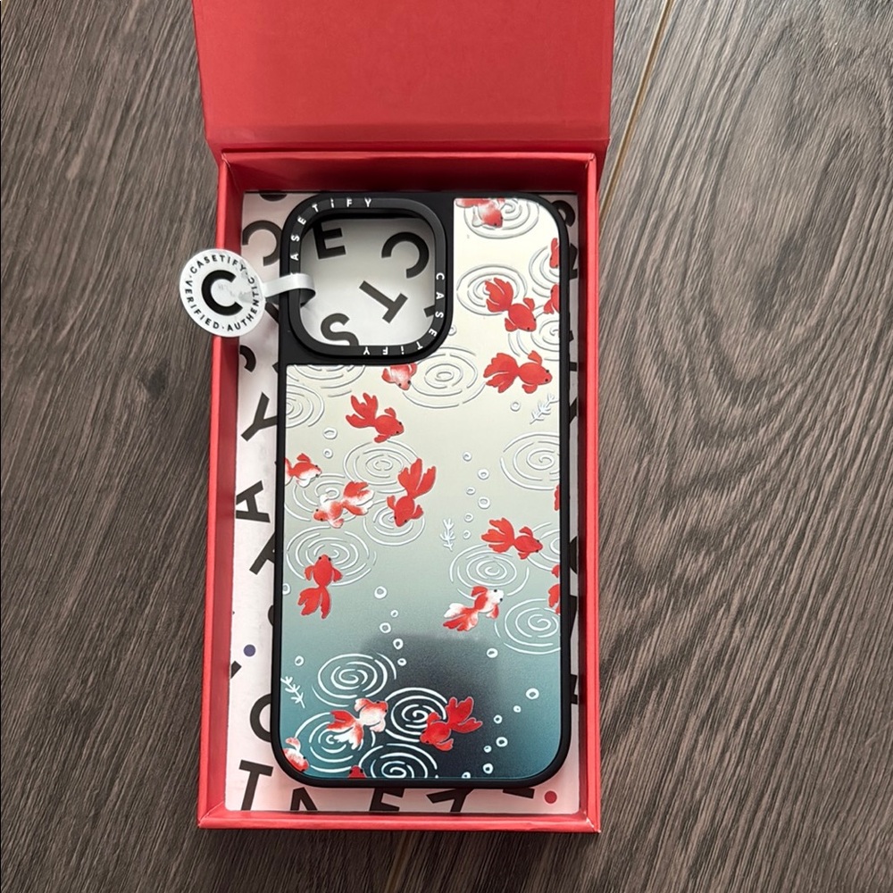 COPY - Casetify Japan Region Exclusive Koi Fish Phone 16 promax Case - Black an…